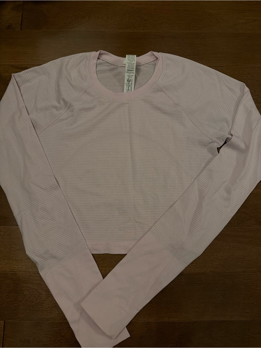 Lululemon Swiftly Tech Cropped Longsleeve